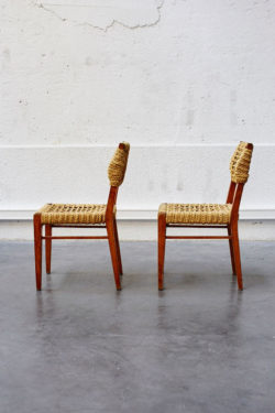 chaise vintage design audoux minet perriand fauteuil retro concept store mobilier ancien chaises