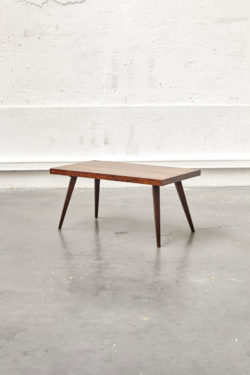 Table basse vintage en palissandre mobilier scandinave