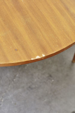Table basse italienne mobilier vintage pieds compas scandinave