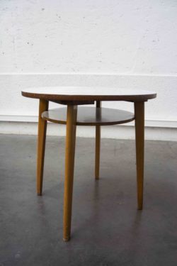 table d'appoint formica pieds compas mobilier vintage enfilade scandinave table bistro brocante