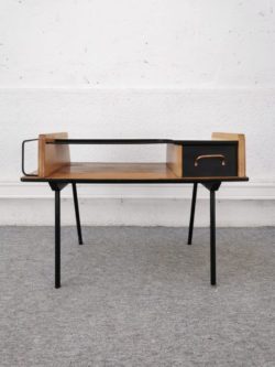 table basse vintage, enfilade, rotin, commode vintage, table de ferme, bibliothèque vintage