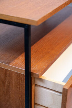 console vintage, bibliothèque, fauteuil vintage, table à rallonges vintage, enfilade vintage, table basse scandinave, table basse gigognes