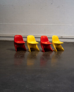able astro, tables gigognes, table en teck, rotin vintage, table Gplan, table fishtail