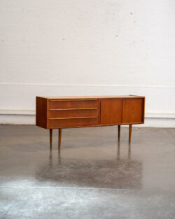 table astro, tables gigognes, table en teck, rotin vintage, table Gplan, table fishtail