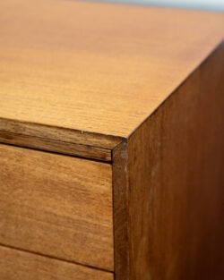 able astro, tables gigognes, table en teck, rotin vintage, table Gplan, table fishtail