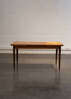 able astro, tables gigognes, table en teck, rotin vintage, table Gplan, table fishtail