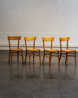 able astro, tables gigognes, table en teck, rotin vintage, table Gplan, table fishtail