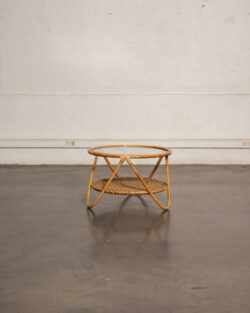chaise longue vintage, bibliothèque vintage, fauteuil vintage, rotin vintage, table à rallonges, commode vintage, enfilade, table de ferme