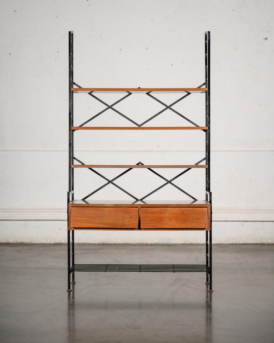 bibliothèque Italienne, miroirs unghia, chaise marcel Breuer, table basse, buffet jiroutek, buffet de campagne, rotin vintage, fauteuil en rotin
