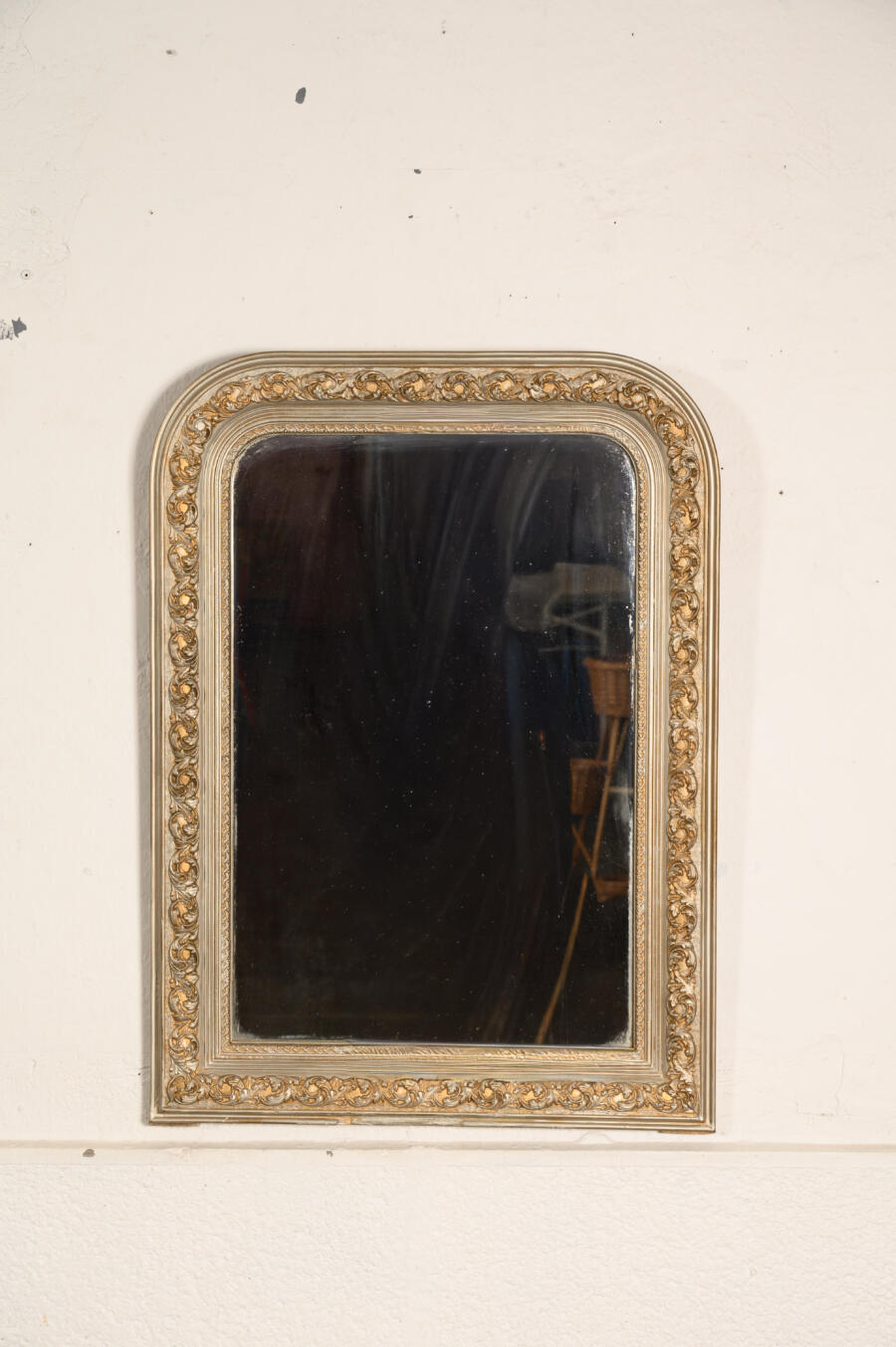 enfilade, meuble jiroutek, fauteuil boomerang, mobilier vintage, rotin vintage, console, meuble de campagne, miroir ancien